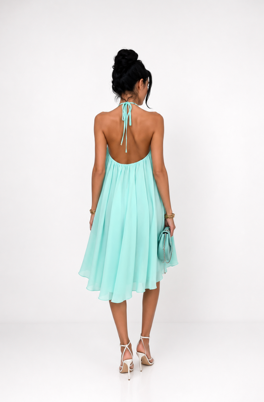 Amaya Mint Flow Dress