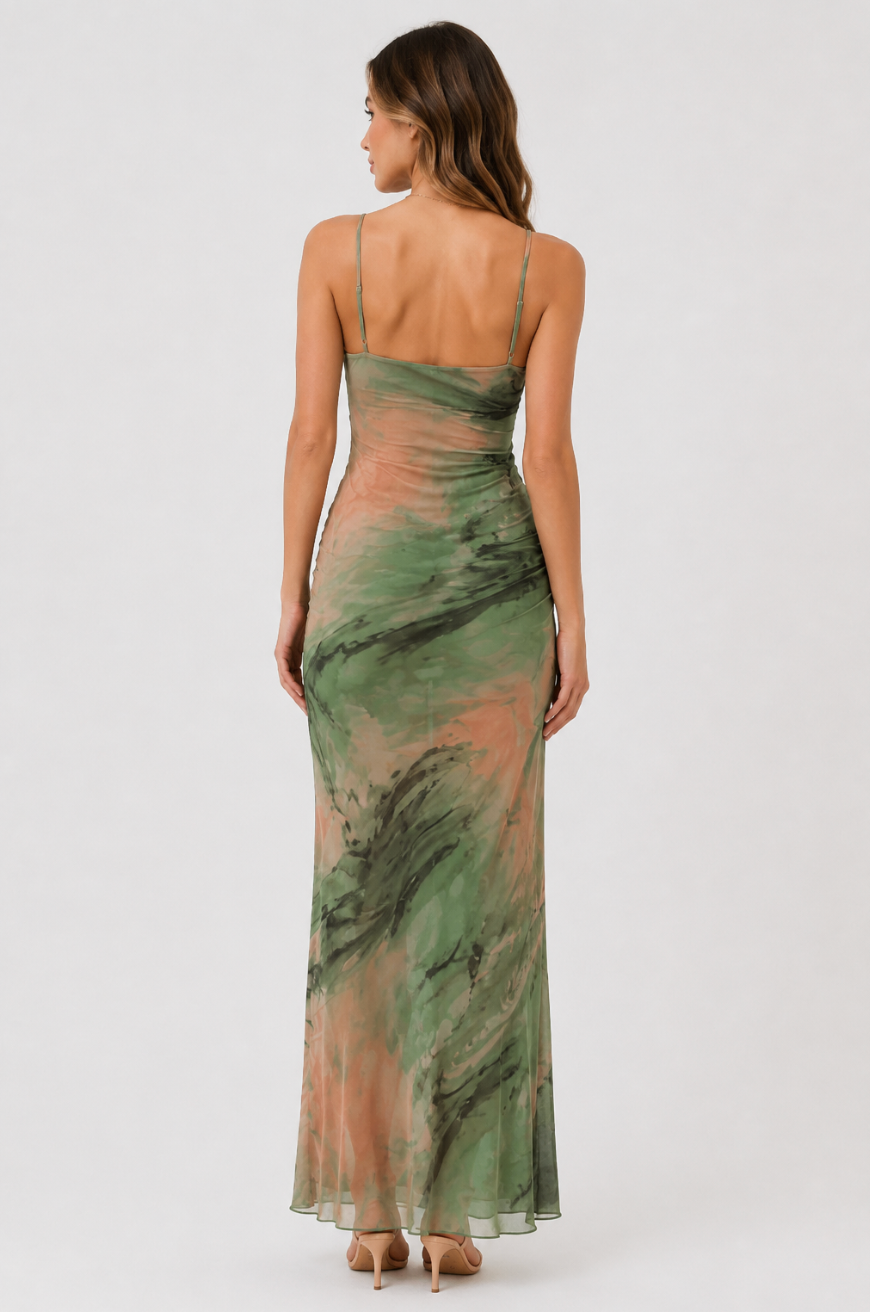 Marella Abstract Maxi Dress