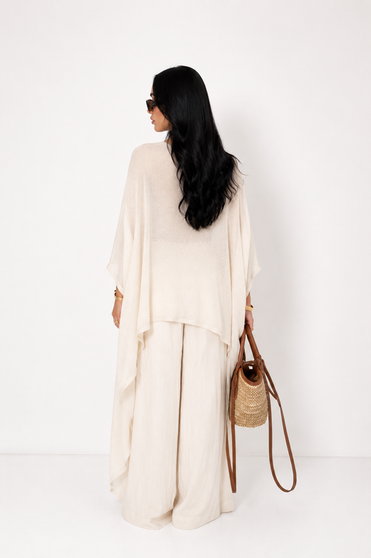 Ivory Oversized Two Piece Set