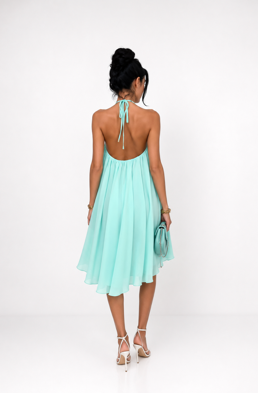Amaya Mint Flow Dress