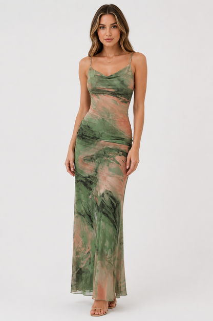 Marella Abstract Maxi Dress