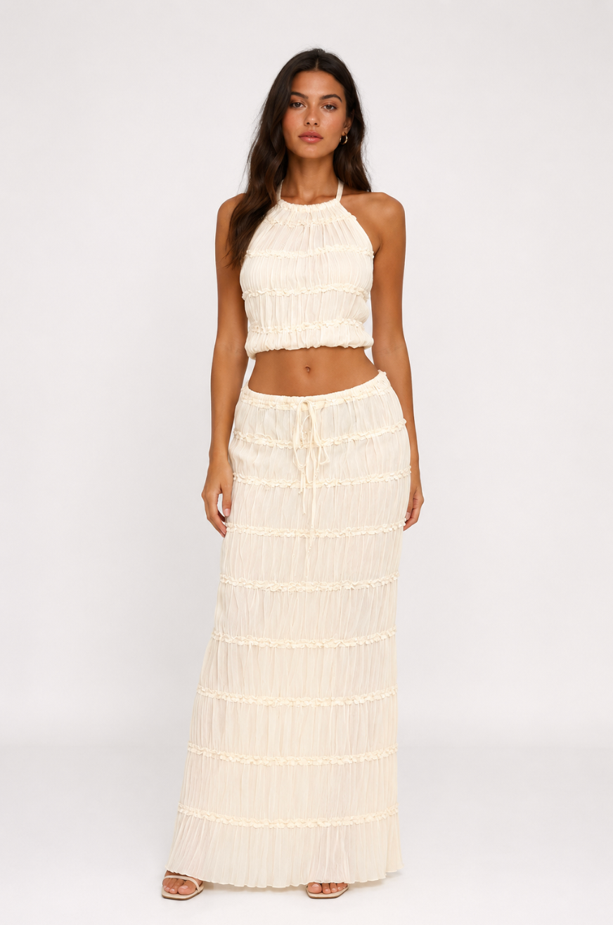 Liora Ivory Textured Set