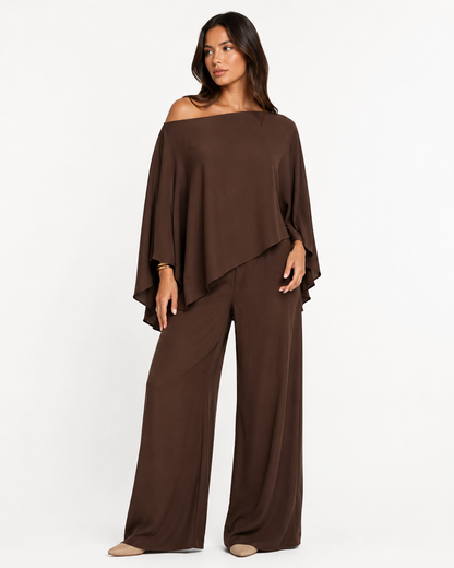 Chocolate Brown Relaxed Co-Ord Set