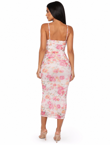 Rosalia Floral Midi Dress