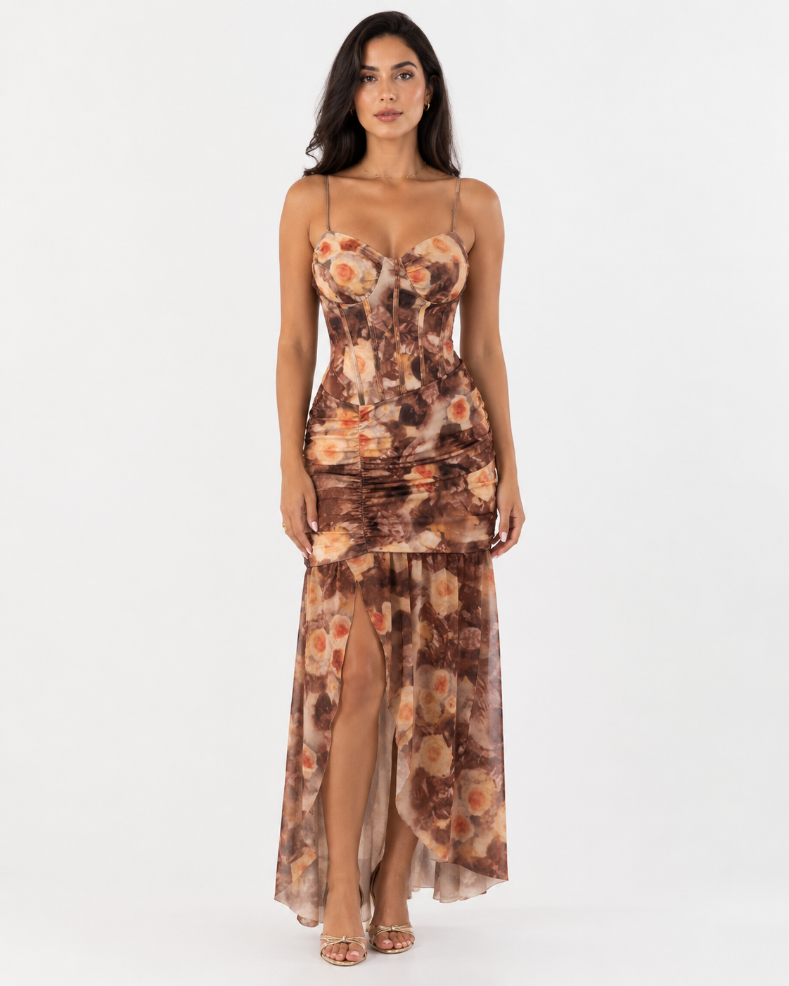 Dalia Floral Corset Dress